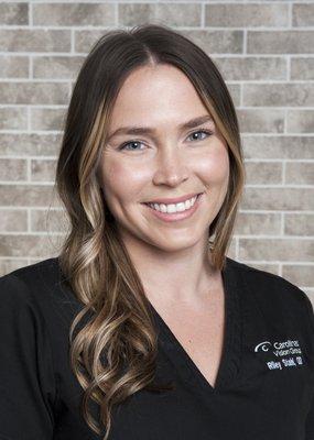 Dr. Riley Stahl is a hard-working primary care optometrist who values establishing great relationships with her patients.
