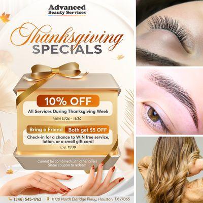 This Thanksgiving season, take a moment to slow down, relax, and give yourself (and your bes