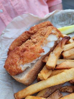 Big piece of cod.