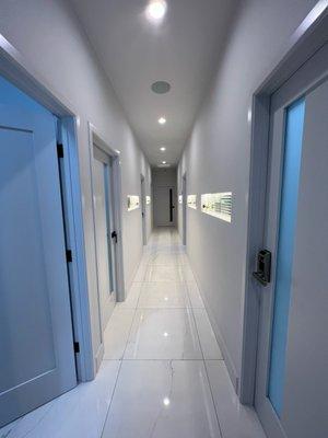 Envisage Med Spa Hallway