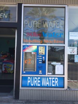 Water vending machine