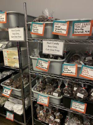 Buy one get one free bin is great!