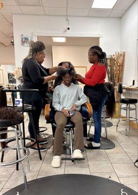 $285 waist length Began @ 5:50 - 9:15 pm