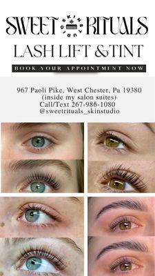 Lash lift & Tint