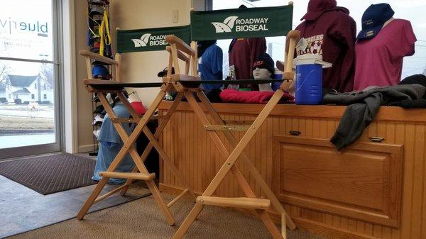 Promotional Items - Custom Logo Director Chairs at Blue River Digital