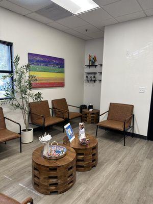 Waiting area for our patients!