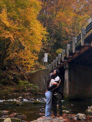 Cute moment nearby :)