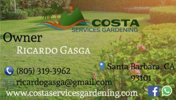 Costa Services Gardening