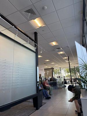 The waiting room is full with no end in sight (pun intended).