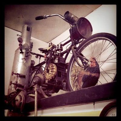 The bikes he's got in the shop