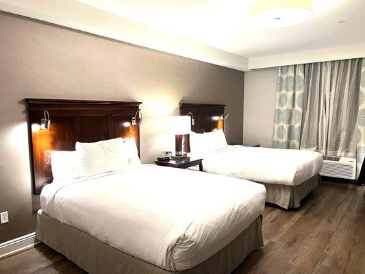 Standard double. It was nothing fancy