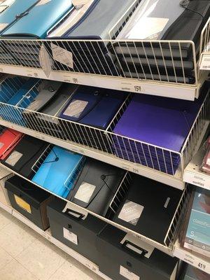 Folders/organizers