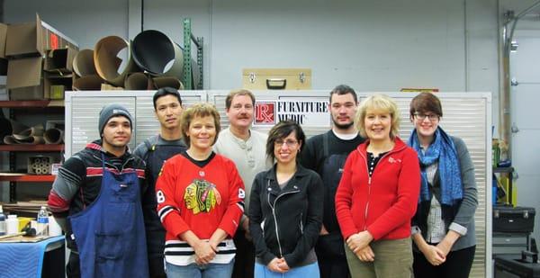 The Furniture Medic team