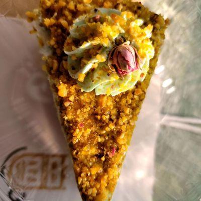 Pistachio Cake Delicious, soft, and not so sweet