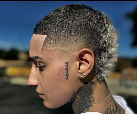 Mid Fade Modern Skullet