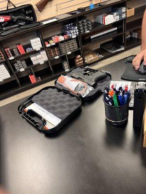 A simple fire arm for home/family protection "undetermined"