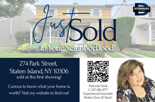 Everything I touch turns to Sold. Your property could be the next SOLD