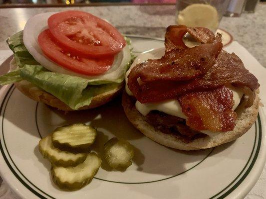 Bacon cheese burger