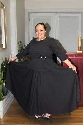 Hermoso vestido casual largo maxi con bolsas