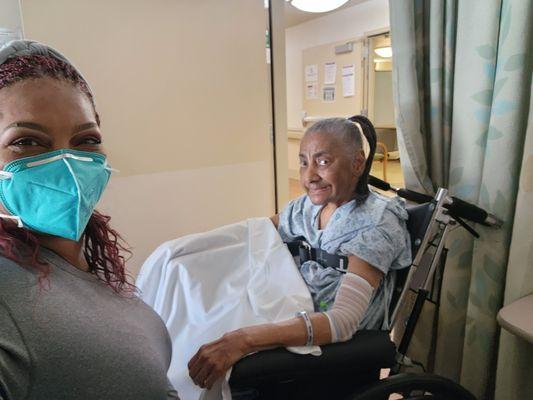 Visting after physical therapy