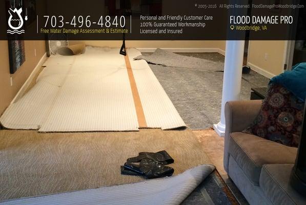 water damage restoration