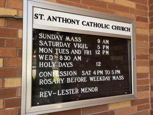 Catholic Church St Anthony's