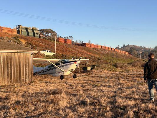 Las Trancas Airport (17CL)
