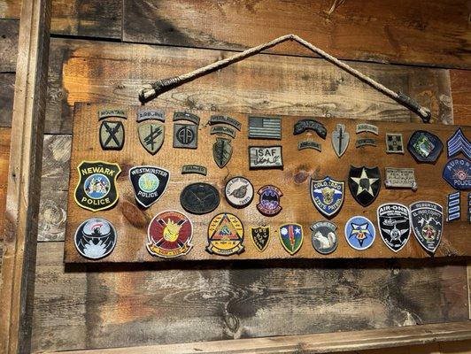 Police Patches at Stagestop