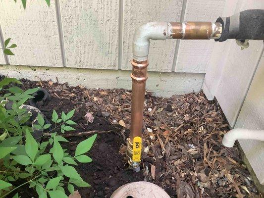 Emergency Water Shutoff Valve..