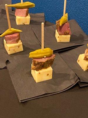 Charcuterie bite! Yum!