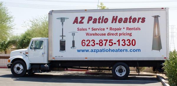 We deliver and service heaters across the valley