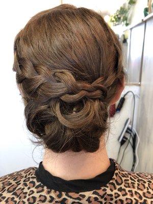 Lauren's updo
