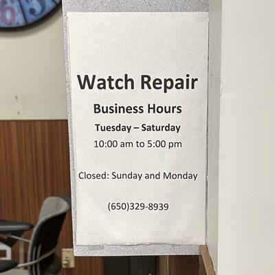 Business hours
