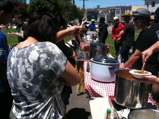 Precita Park Mobile Food Roundup