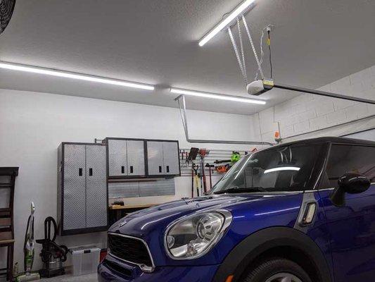 Create a custom lighting solution for your garage!