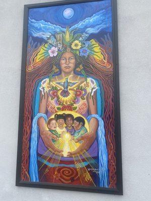 Mural: Our Future is in the Hands of Mother Earth