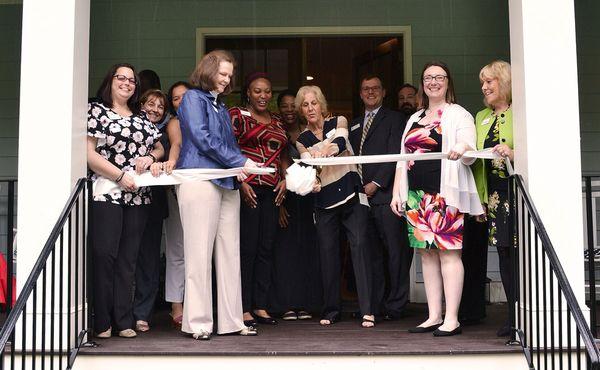 Ribbon Cutting for our newest home on Seven Locks Road!