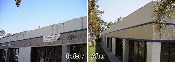 Before and After Concrete Repair & Restoration