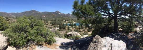 View of Promise Lake from our hike
