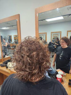 Go away gray hair. Back to soft brown