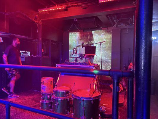 Stage area