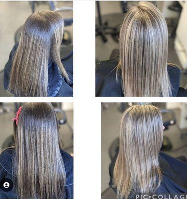 My Covid Lockdown hair before and after Tanya aka My Hair Magician!