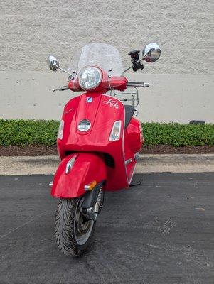 Koko, our 2009 Vespa GTS 300