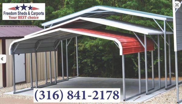 Carports from Freedom Sheds & Carports