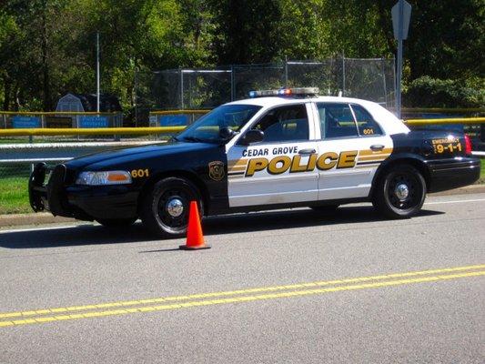 Police Car. Cedar Grove