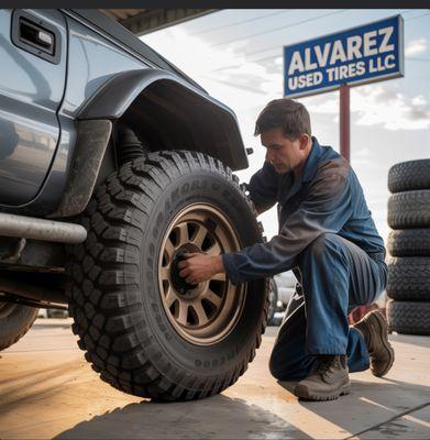 Sell New and used tires .