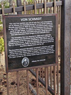 Von Schmidt Monument Historic Park