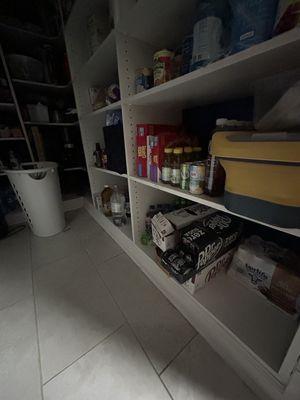 Pantry remolded for a customer