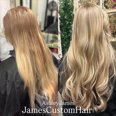 Partial foliage/gloss/haircut