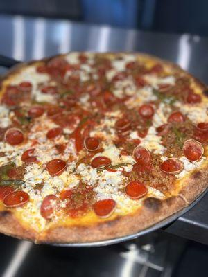 Salsiccia with pepperoni